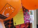 Posters on the float (credit: Martin Bisknell)