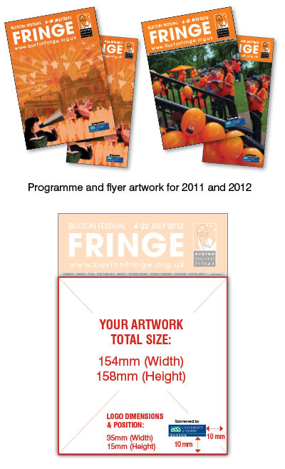 Sample artwork and template