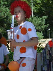 David With His Trumpet