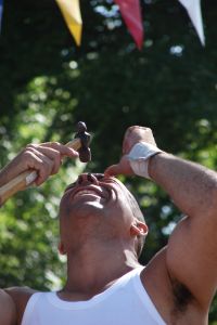 Brazilian Street Performer
